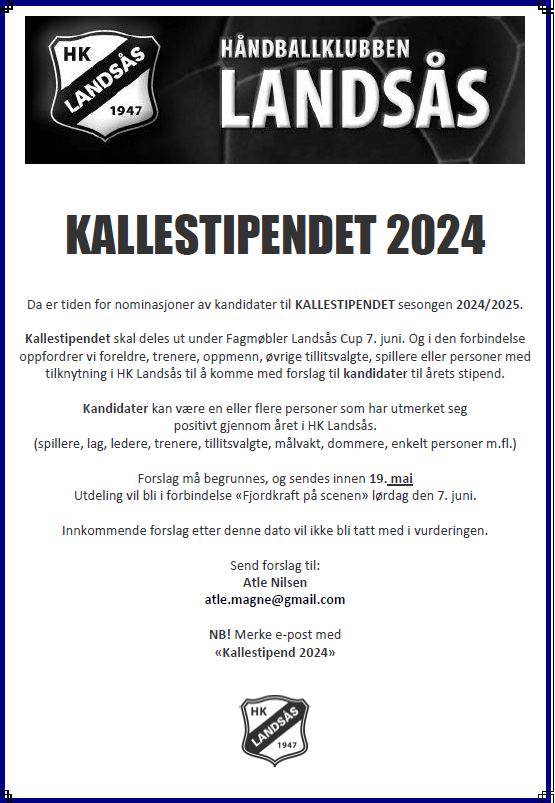 kallestipendet 2024